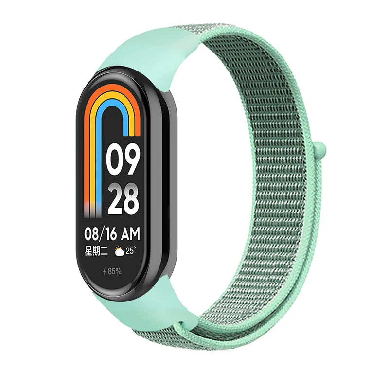Nylon Loop Strap for Xiaomi Mi Band 3-9 – Replacement Sport Smartwatch Wristband
