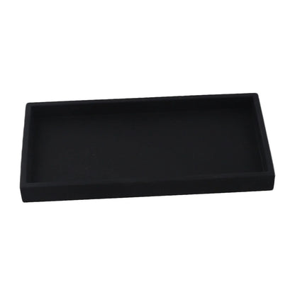 Silicone Bathroom Counter Tray – Vanity Organizer for Soap, Dispensers & Dressing Table Storage