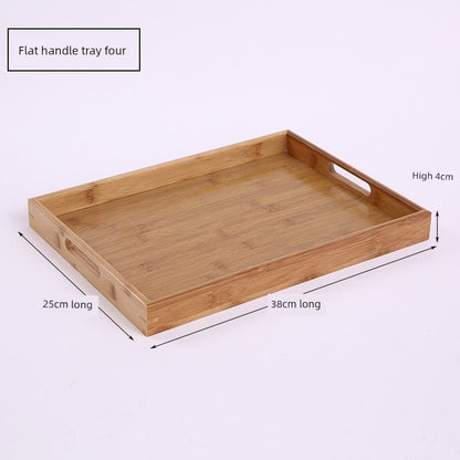 Rectangular Bamboo Tray – Household, Restaurant & Hotel Satchel Serving Tray