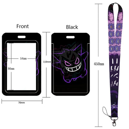 Neck Strap Lanyard for Keys and ID Cards – Badge Holder, Keychain, Key Rings, Fashion Accessory Gift