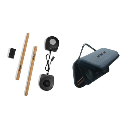 AeroBand PocketDrum 2 MAX – Somatosensory Digital Electronic Drum Stick Set with Foot Pedals & Bluetooth Adapter