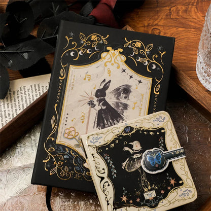 A5 Gothic Magnetic Buckle Notebook – Retro Art Creative Hand Ledger Journal Gift