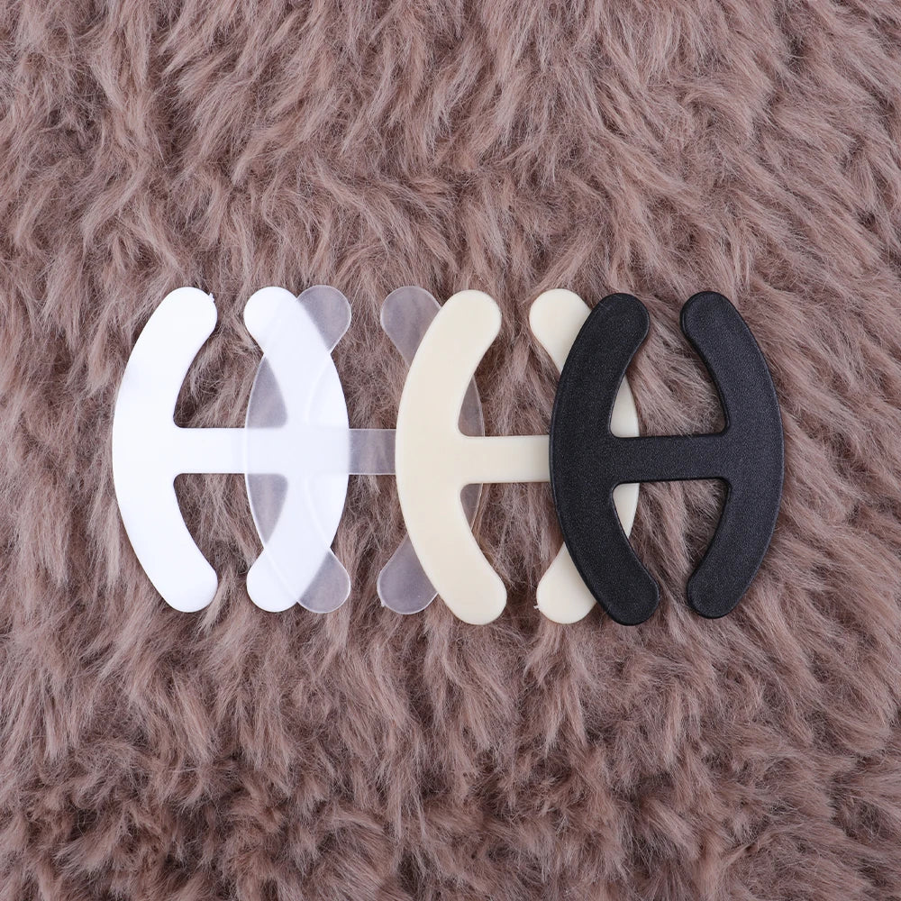 4-Color H-Shaped Anti-Slip Bra Strap Buckles – Cross Strap Underwear Accessories
