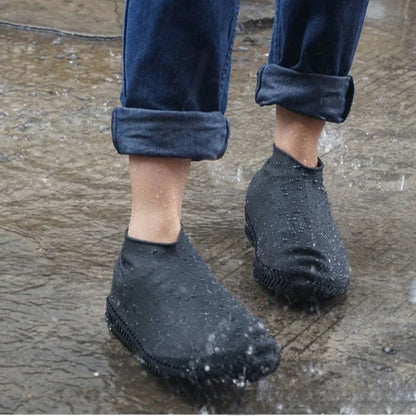 Reusable Non-Slip Rain Boot Covers – Waterproof Rubber Shoe Protectors for Outdoor & Home Use