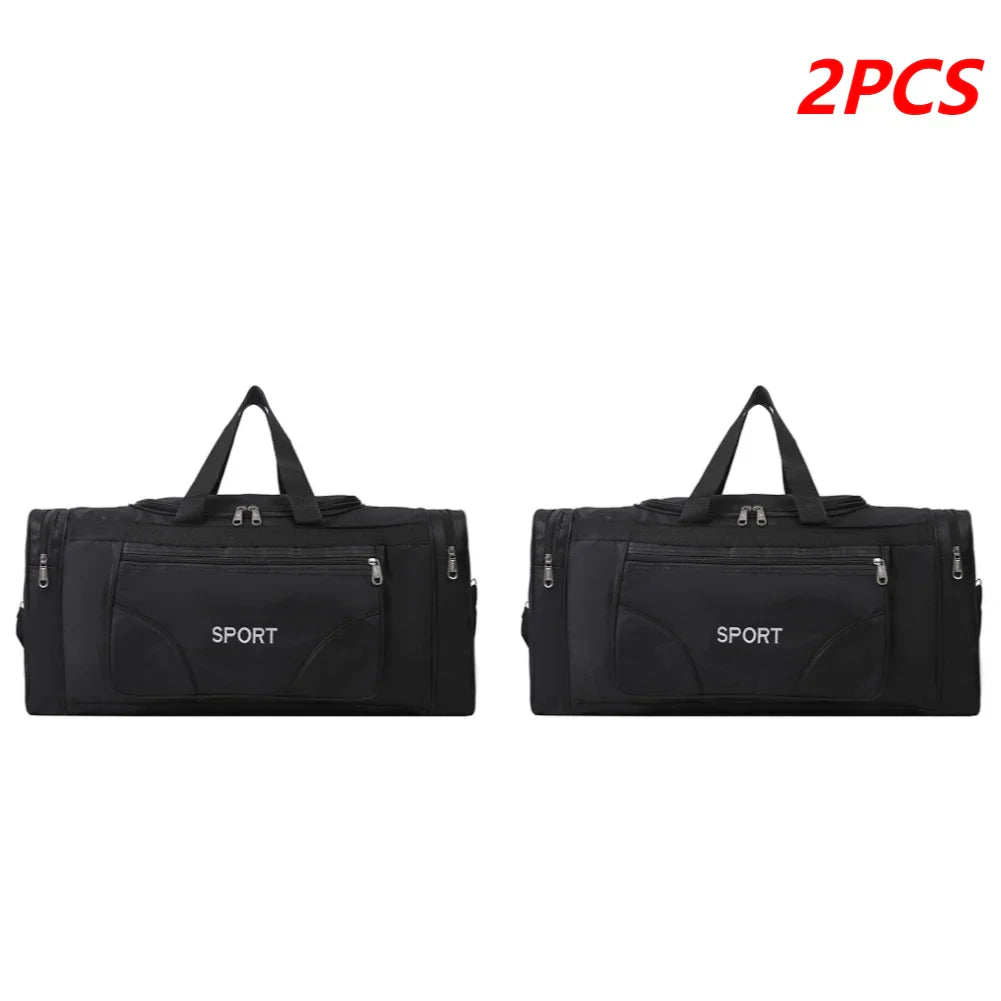 Oxford Fitness Bag – Large Capacity Waterproof Yoga & Sports Backpack with Adjustable Shoulder Strap for Outdoor Football