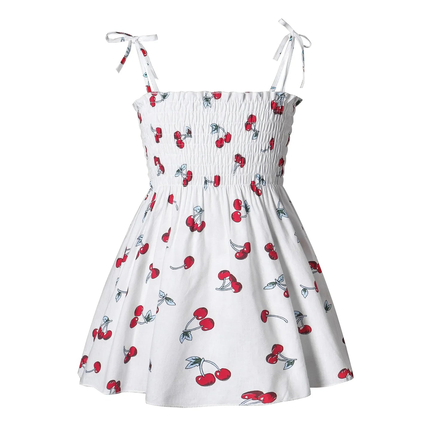 Summer Girls Princess Beach Dress – Strapless Floral Sleeveless Party & Casual Toddler Dress for Ages 1-6 Years