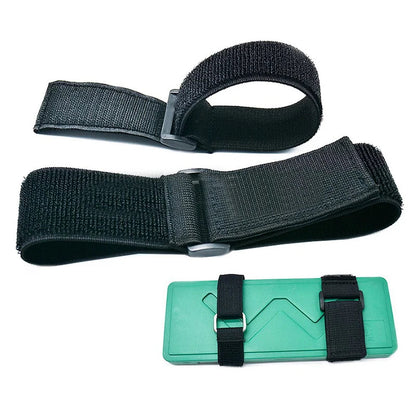 Customizable Elastic Reverse Buckle Nylon Magic Band - Hook Loop Cable Ties, Hook Straps, Sticky Fastener Tape (2/5PCS)