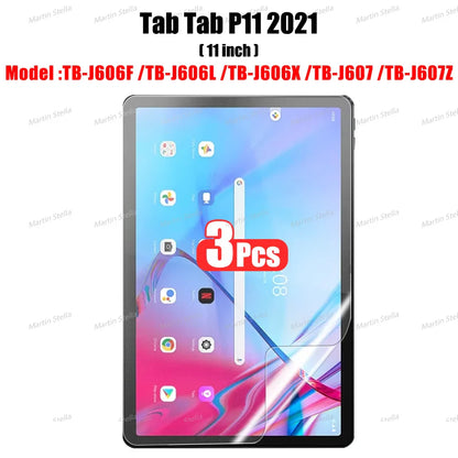 3Pcs Paper-Like Screen Protector for Lenovo TAB M10, M9, M8, M11, P12 Pro, P11 – Non-Glass Protector for 1st, 2nd & 3rd Gen