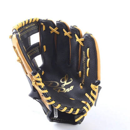 Professional Genuine Leather Baseball Gloves – 11.5/12.5 Inch Mitt for Youth & Adult Softball Training