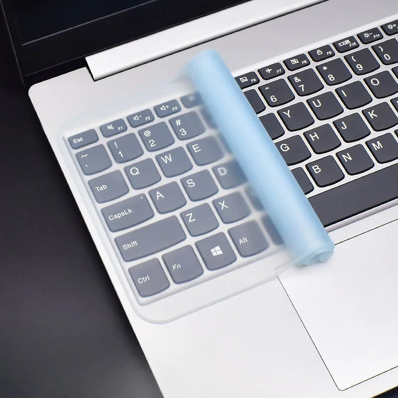 Universal Silicone Laptop Keyboard Cover Protector – 12–17 Inch Dustproof Keyboard Skin for Notebook Computers