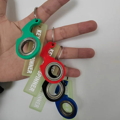 Karambit Spinner Keychain – High-Quality Metal Claw Knife Fidget Spinner with Textured Grip