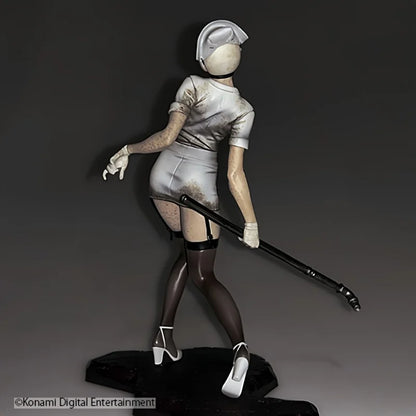 Silent Hill Figure – Bubble Head Nurse Red Pyramid Head Ornament, Horror Collectible Toy Gift