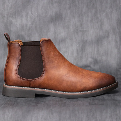 Men's Chelsea Boots 40-46 - Retro Comfortable Fashion Footwear for Stylish Men
