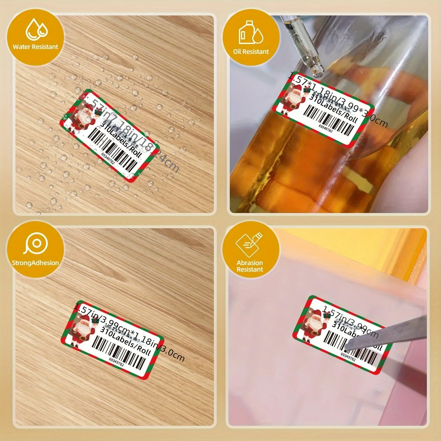 P50 Mini Portable Wireless Thermal Label Printer – Supports 12-50mm Colorful Thermal Paper