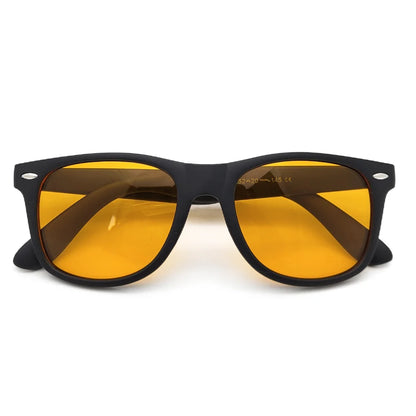 VIVIBEE Blue Light Blocking Glasses – Night Vision Square Computer Eyewear for Men & Women