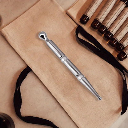 Acupuncture Pen Reflexology Tool | Stainless Steel Acupressure Massager for Body Pressing Points