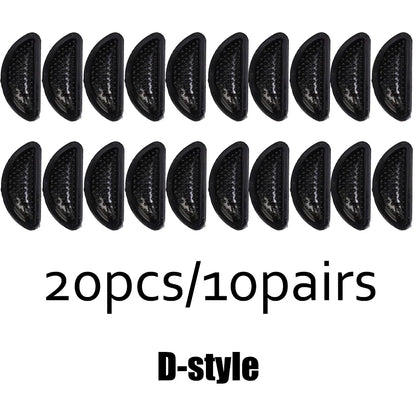 Anti-Slip Silicone Nose Pads for Glasses – Transparent Soft Self-Adhesive Eyewear Cushions