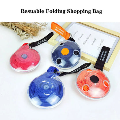 Eco-Friendly Reusable Shopping Bag — Foldable Shoulder Grocery & Market Tote for Supermarket and Everyday Use