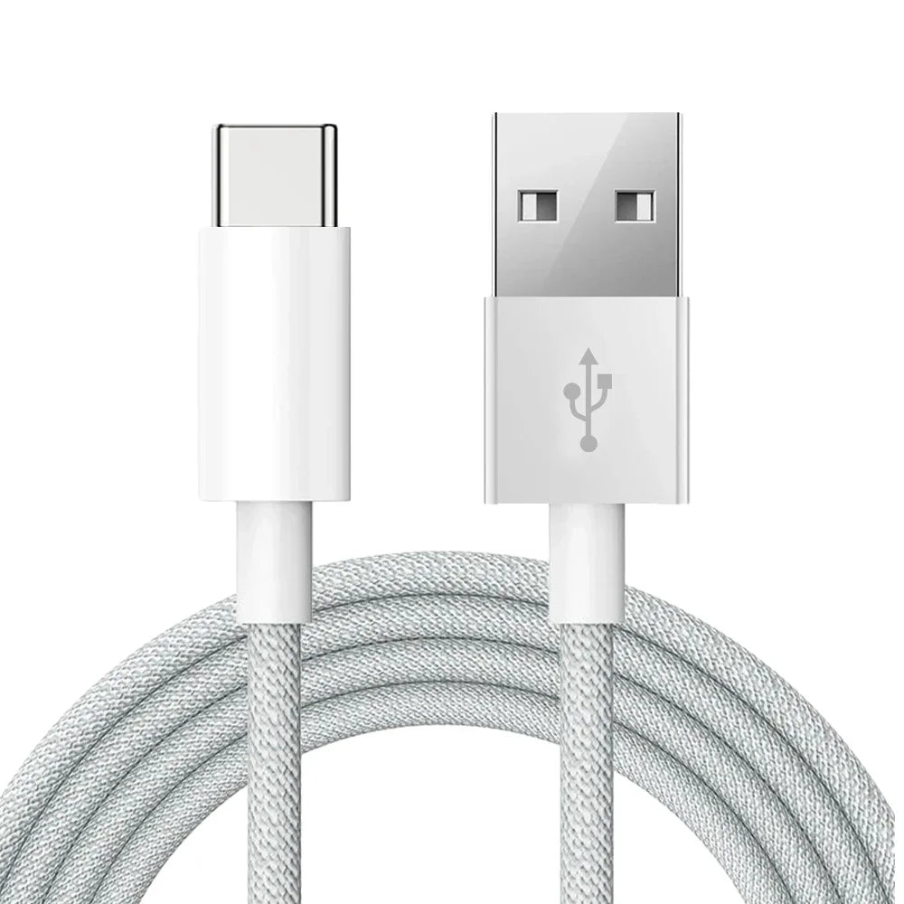 Nylon Braided USB-C Fast Charging CarPlay Cable for iPhone 15/15 Pro/15 Pro Max/15 Plus