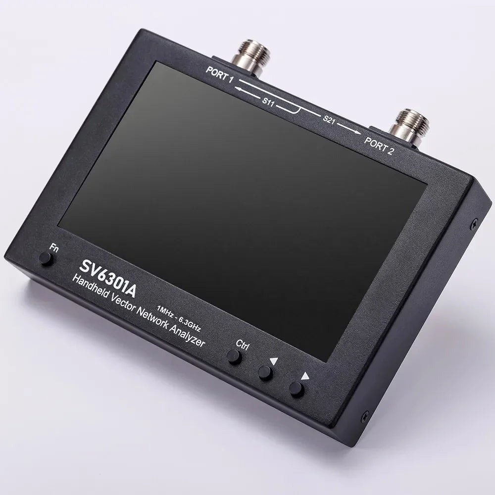 SV6301A 7" Vector Network Analyzer — 6.3GHz HF VHF UHF Antenna SWR VNA, NanoVNA Upgrade