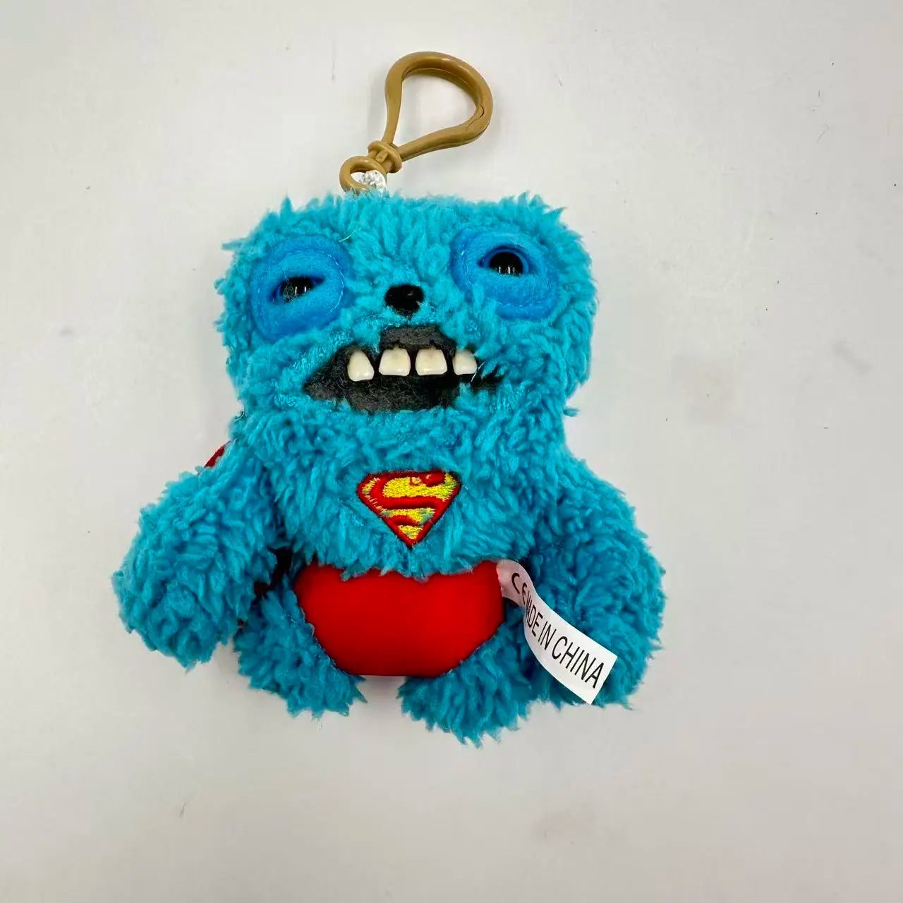 Fuggler Funny Ugly Monster Plush Keychain – 12cm Kawaii Rabbit Stuffed Toy Pendant, Cute Gift for Kids