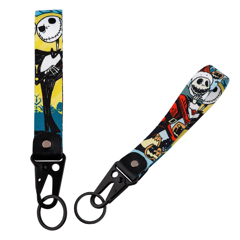 Anime Eagle Beak Keychain – Cool Short Lanyard for Phone, Badge Holder & USB Pendant