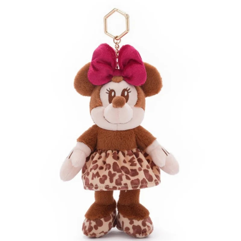 Classic Mickey Mouse Plush Keychain - Cute Anime Bag Pendant Gift