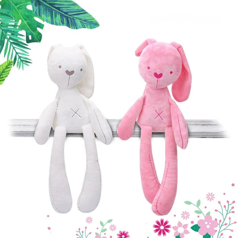 Cute Cartoon Plush Rabbit Doll – Kids Toy, Birthday Gift, Baby Stroller Sleeping Partner & Crib Tent Decor Ornament
