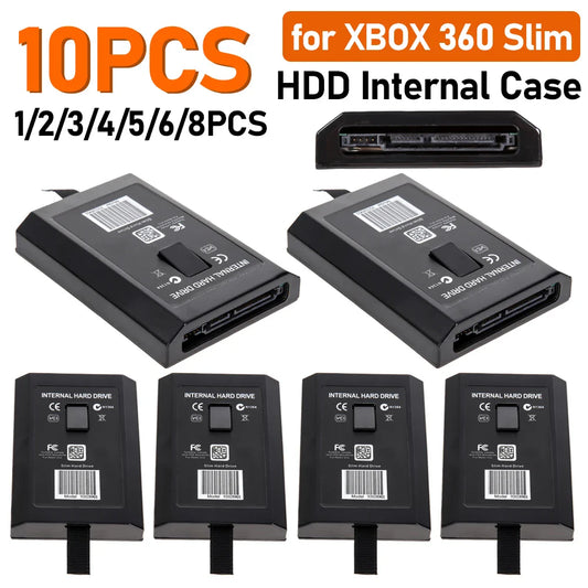 HDD Internal Case for Xbox 360 Slim – Replacement Box for 20GB, 60GB, 120GB, 250GB Hard Disk Drives, Game Accessories