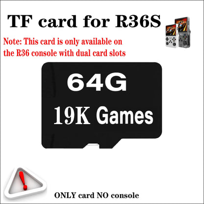 R36S Retro Handheld Game Console TF Card – Linux Portable Pocket Player with 512GB & 90,000 Games