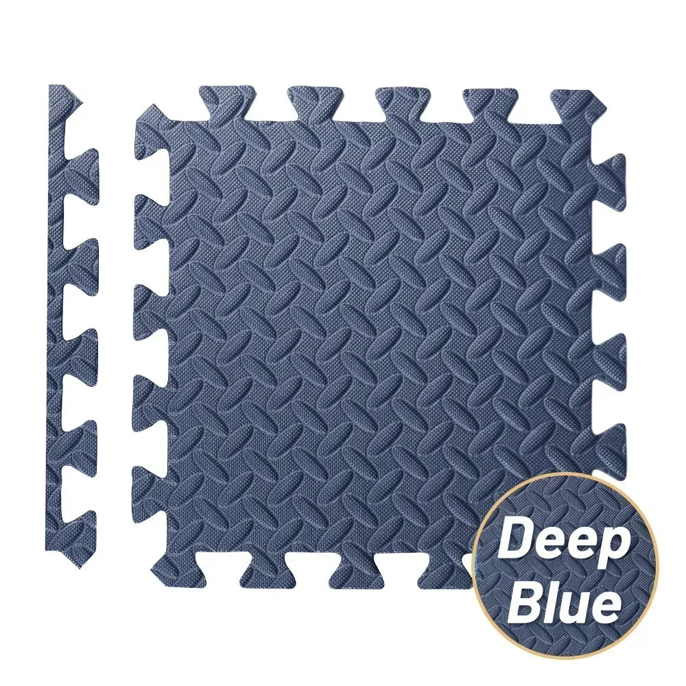 EVA Foam Massage Cushion Interlocking Gym Floor Mats – Non-Slip Puzzle Exercise Mat for Home Gym, Yoga & Acupressure Support