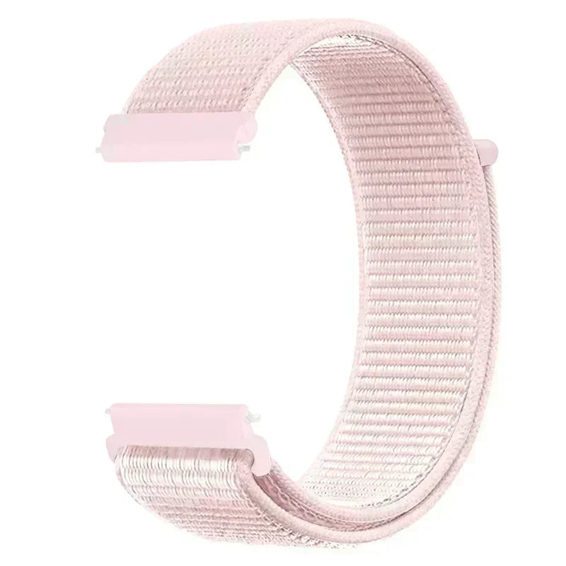 22mm Sport Nylon Loop Watch Band – Breathable Replacement Wristband for NORTH EDGE APACHE-46 Smartwatch, Durable Adjustable Strap