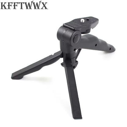 Universal Folding Tripod Stand with Strap for DSLR & Camcorders – Fits Canon Nikon Sony Cameras