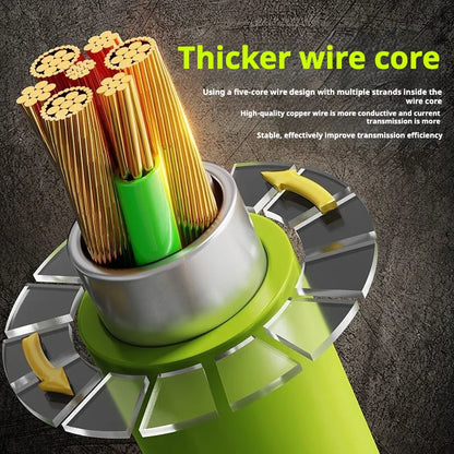 240W Fast Charging USB to Type-C & Type-C to Type-C Cable – 0.3m/1m/2m/3m for Huawei, Xiaomi, Samsung, OPPO, VIVO