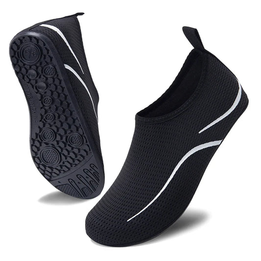 2024 Quick-Drying Aqua Shoes for Men & Women - Lightweight, Anti-Slip, Soft, Flexible Beach Sneakers for Summer