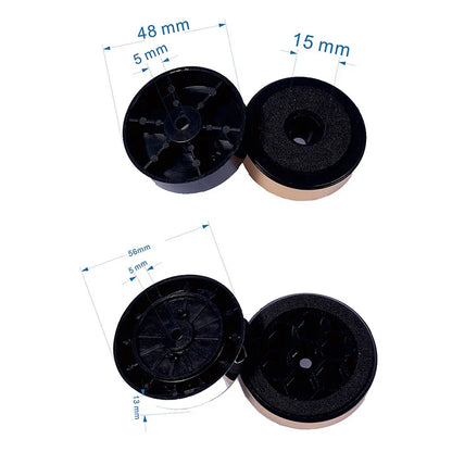 4Pcs Speaker Spikes Stand Feet – Audio Active Speakers Repair Parts, DIY Accessories for Home Theater Sound System