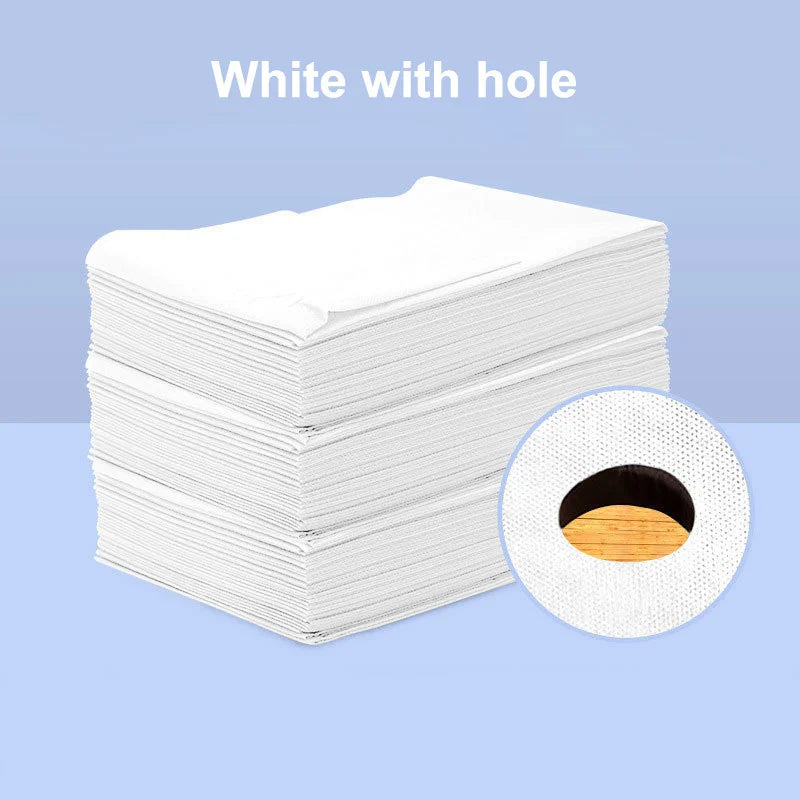 Disposable Bed Sheets – Thin & Thickened SMS Non-Woven Breathable Sheets for Beauty Salon, Spa, Travel & Hotel Use