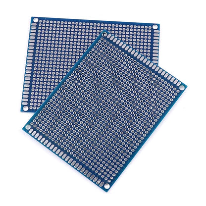 PCB Prototype Boards - Double Sided Blue Circuit Boards for DIY Soldering Projects 5-10PCS
