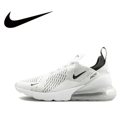 Nike White Air Max 270 – Original Low Top Casual Running Sneakers, Shock Absorbing & Anti-Slip for Men & Women