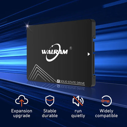 WALRAM SSD 2.5" SATA III Solid State Drive 120GB–1TB for Laptop & Desktop PC Hard Disk Replacement