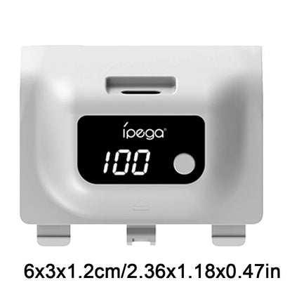 Wireless Gamepad Rechargeable Battery 1400mAh — Digital Display Replacement for Xbox Series X/S Controller