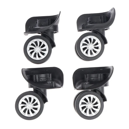 Universal 360° Swivel Suitcase Wheels — Replacement Trolley Luggage Wheels