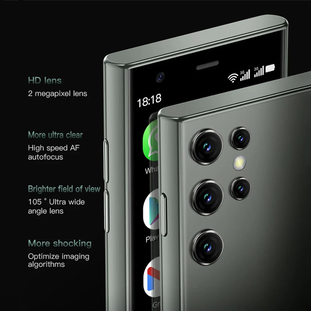 SOYES S23 Pro Mini Android Phone — 3.0" Display, 2GB RAM, 16GB ROM, Dual SIM, 1000mAh, 3G Compact Smartphone