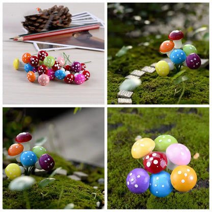 DIY Fairy Garden Miniature Figurines - Garden Pot, Dollhouse & Landscape Decorations