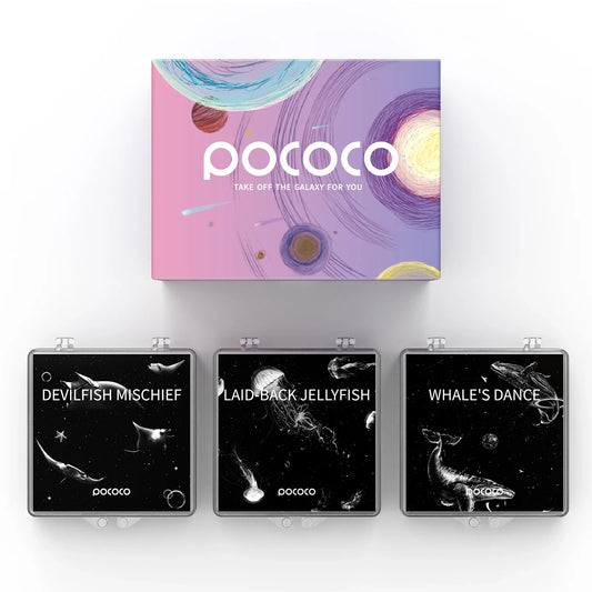 Deep Sea Marvels Discs for POCOCO Galaxy Projector – 5K Ultra HD, 3-Piece Set (Projector Not Included)