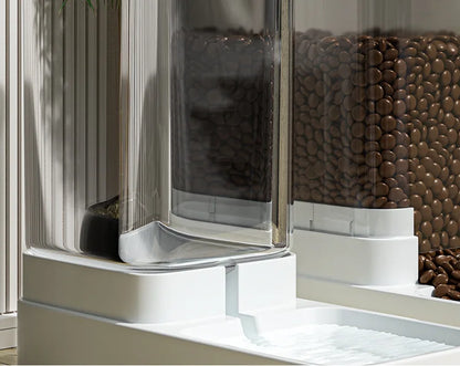 Cat & Dog Automatic Feeder with Water Dispenser – Gravity Food Storage Container