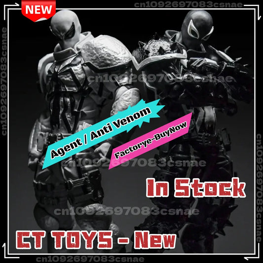CT Toys Agent Venom Action Figure – Amazing Yamaguchi Anti-Venom Spiderman Anime Toy Gift