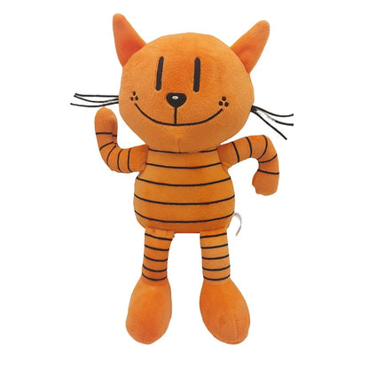 New Dog & Cat Plush Toy – Anime Petey Puppy Stuffed Animal, Cartoon Plush Figure Pillow, Birthday Gift for Kids