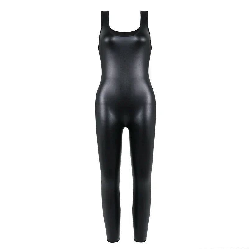 Women’s Body Shaper Bodysuit – U-Neck Sleeveless T-Shirt Vest, Waist Trainer, Corset & Tight Leggings Shapewear