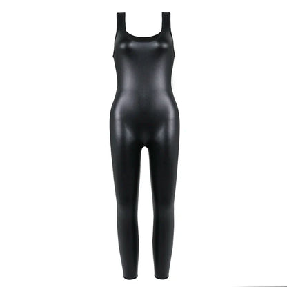 Women’s Body Shaper Bodysuit – U-Neck Sleeveless T-Shirt Vest, Waist Trainer, Corset & Tight Leggings Shapewear